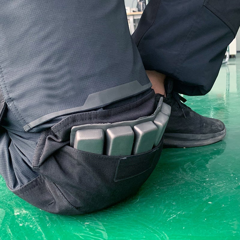 1 paire de genouillères flexibles en mousse Pour pantalons de travail Pour pose de carrelage/stratifié/parquet - 3