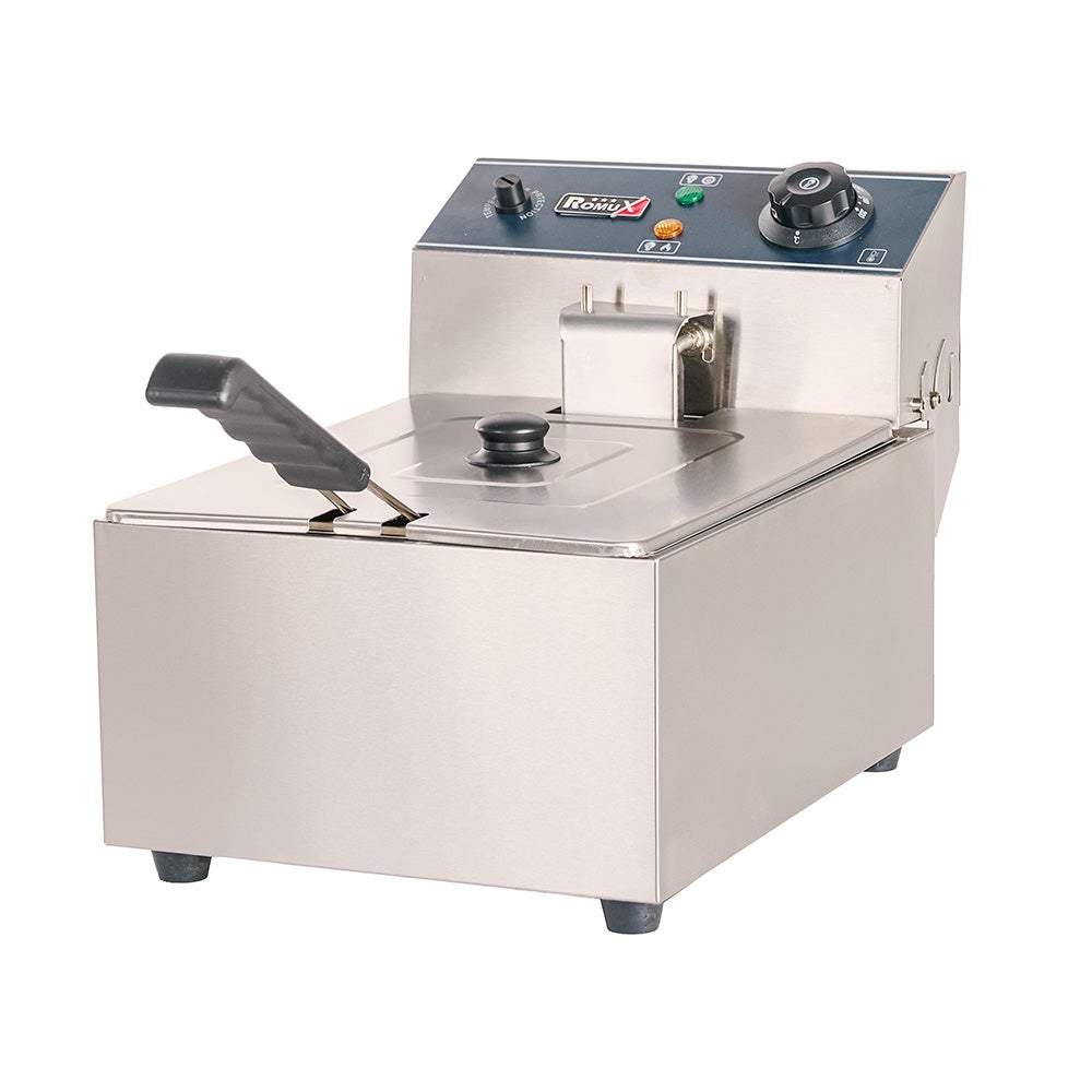 VEVOR Friteuse Électrique Commerciale 2 Cuves de 12 L 6000 W Friteuse à Huile en Inox avec 2 Paniers à Frire Température et Temps Réglable 50-200 °C pour Rondelles d'Oignon Poulet Frit