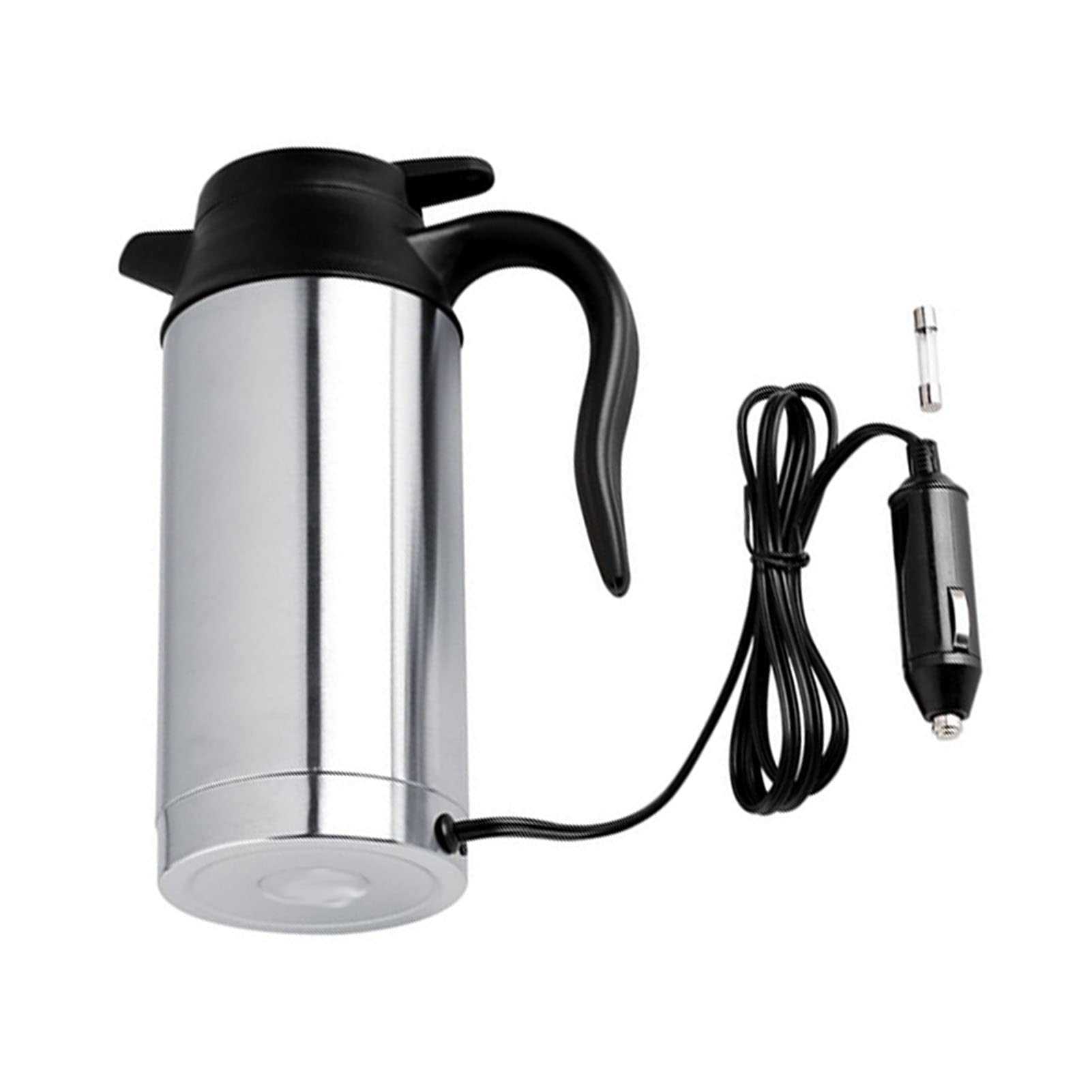 Bollitore Elettrico Da Viaggio 12V - 500 Ml, Per Auto E Camion, Con 4 Temperature Preimpostate E Spegnimento Automatico