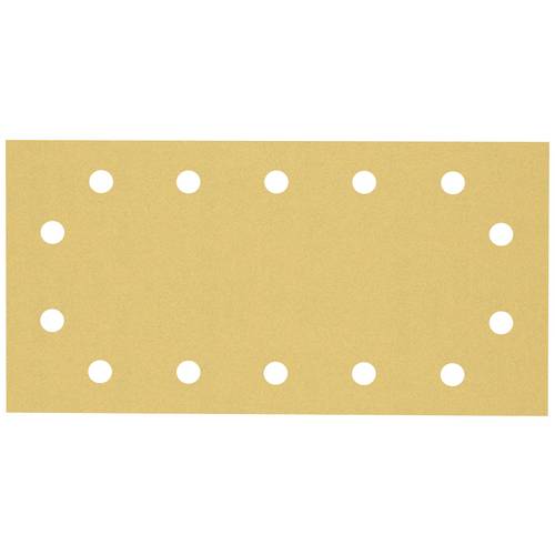 Papel de lija EXPERT C470 con 14 orificios para lijadoras orbitales 115 x 230 mm, G 120 50 unidades