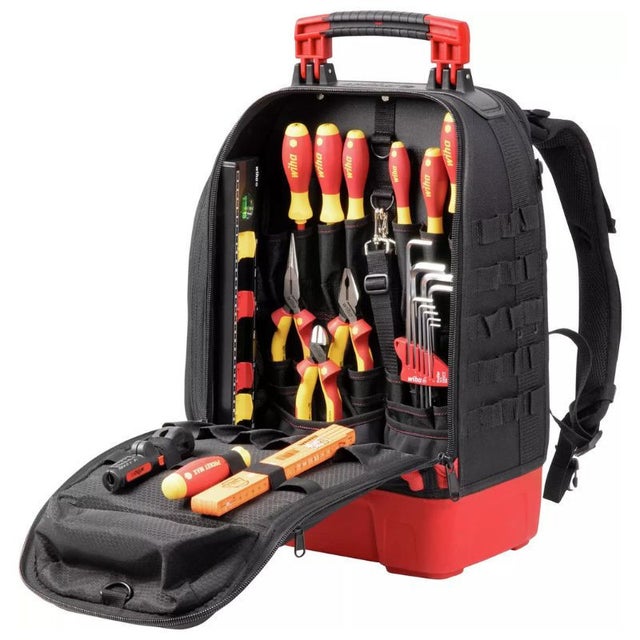 Sac à dos d'outils électricien (27 pcs) - WIHA 45528