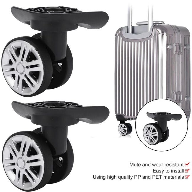 Kit de remplacement universel pour roue de bagage, 55 mm Kit de remplacement universel pour roue de bagage, 55 mm