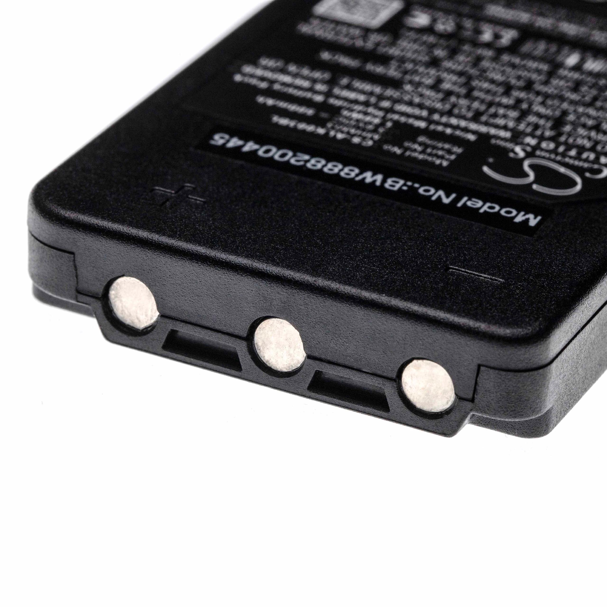 Batteria NiMH Akkuman Compatibile Per Radio Winch Chief, HM22xx, HM33xx – Ricambio Universale