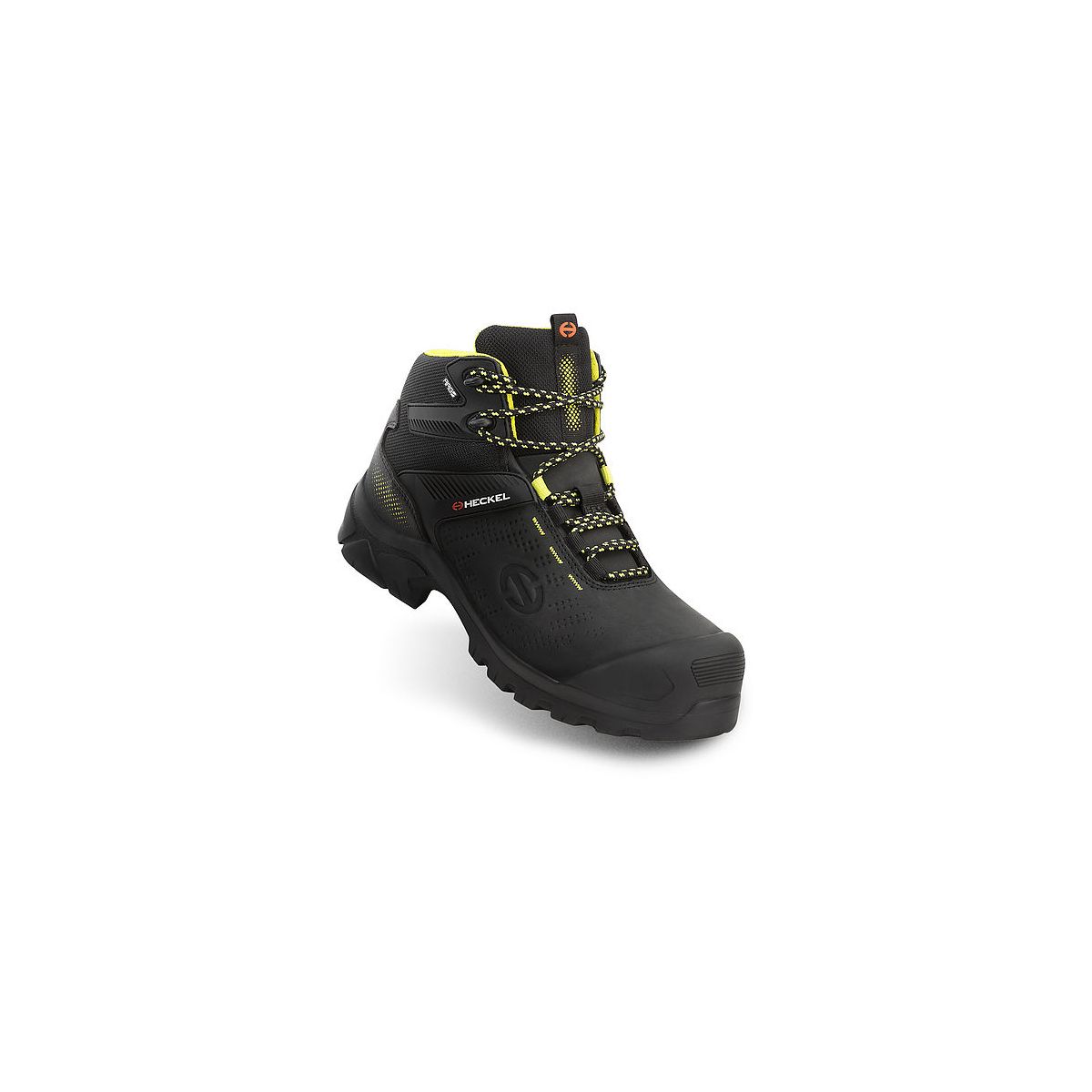 MacSole Adventure Botas S3 Negro, Amarillo ancho 11 6731343