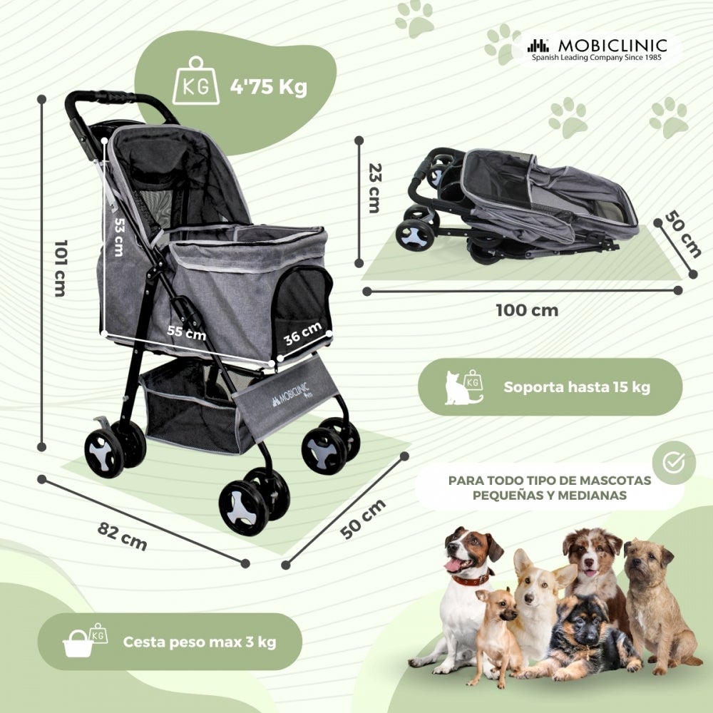 L235 ビューティガレージ 移動式シャンプー台 2026年 PERRO Carrito para perros Mobiclinic 132 cm Plegable Ruedas con freno y
