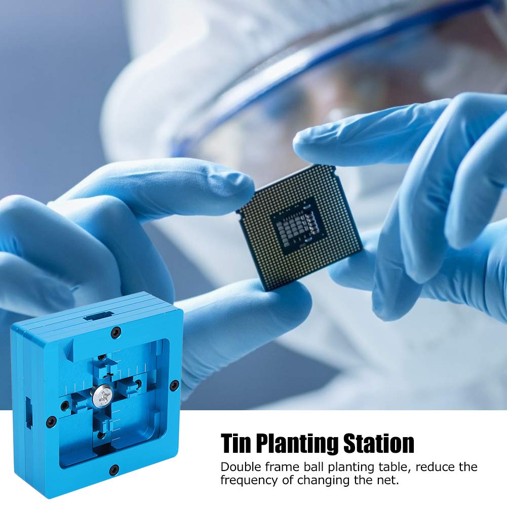 Stazione Reballing BGA - Kit Saldatura Per Scheda Madre, Con Stencil E Sfere - Foto 12