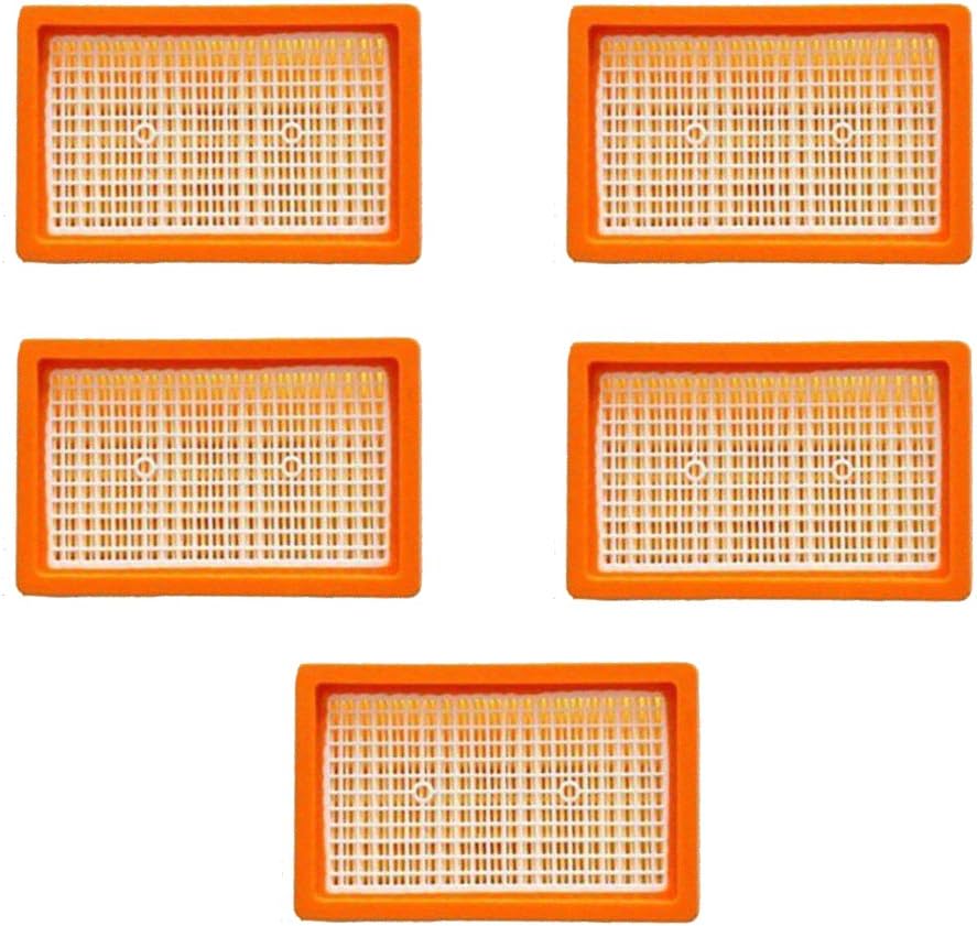 5 Filtres Mousse VFF21 Pour Aspirateurs Vacmaster – Compatibles Modèles 2.5, 3.2, 4, 5 Gallons, Lavables - 5