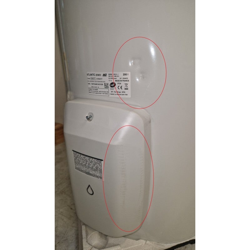 Chauffe-eau électrique Zénéo ACI Hybride vertical sur socle 200L - ATLANTIC - 154317 - 8