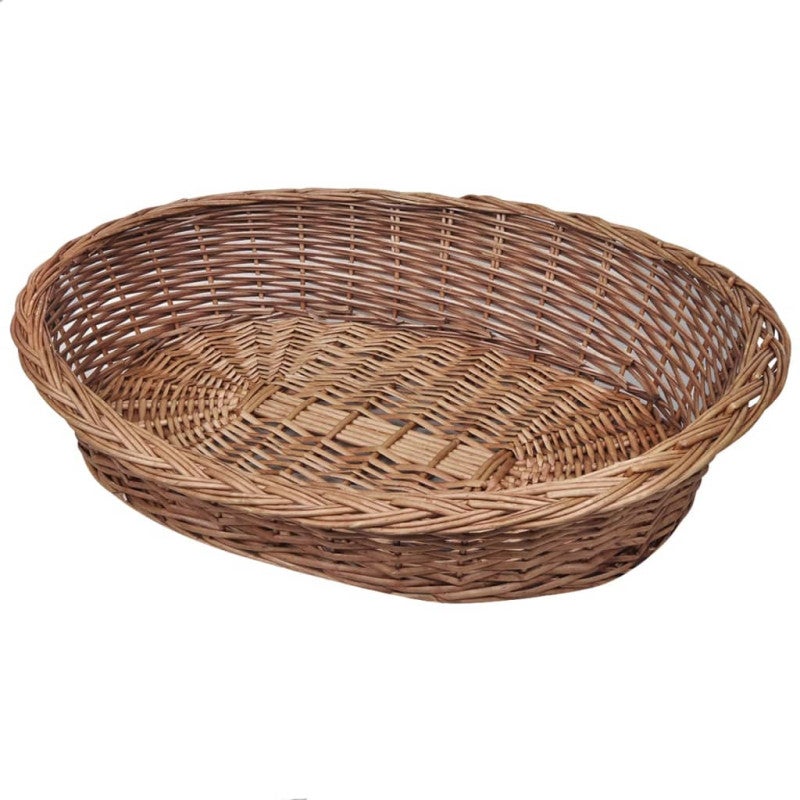 Wiklinowy kosz/legowisko dla psa, naturalne, 90 cm vidaXL