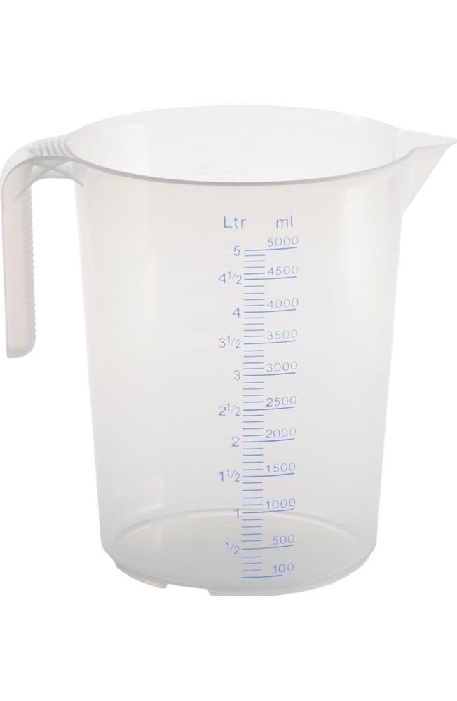 Hünersdorff Messbecher 120 ml, PP, 1 Skala,transparent 931200