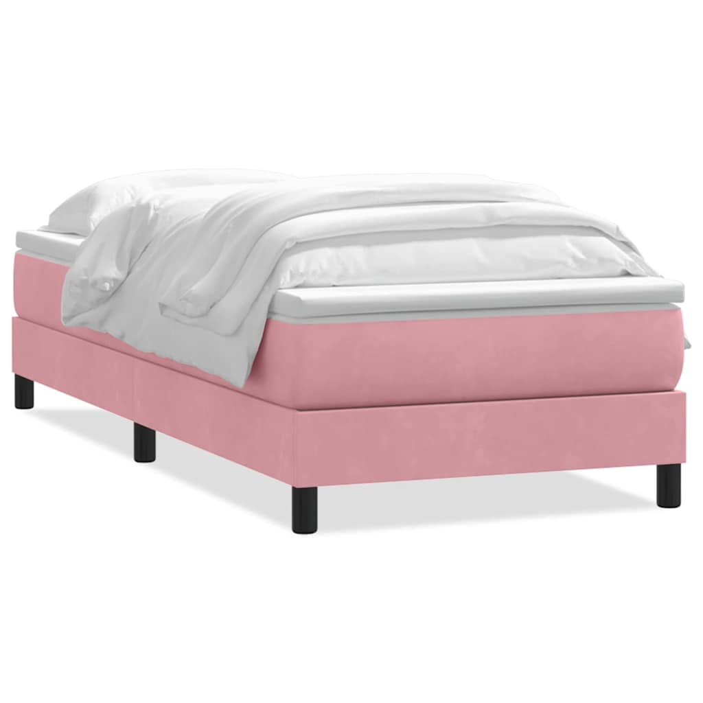 Lit double à sommier relevable Gectuna 160x200cm Velours vieux Rose Lit double à sommier relevable Gectuna 160x200cm Velours vieux Rose