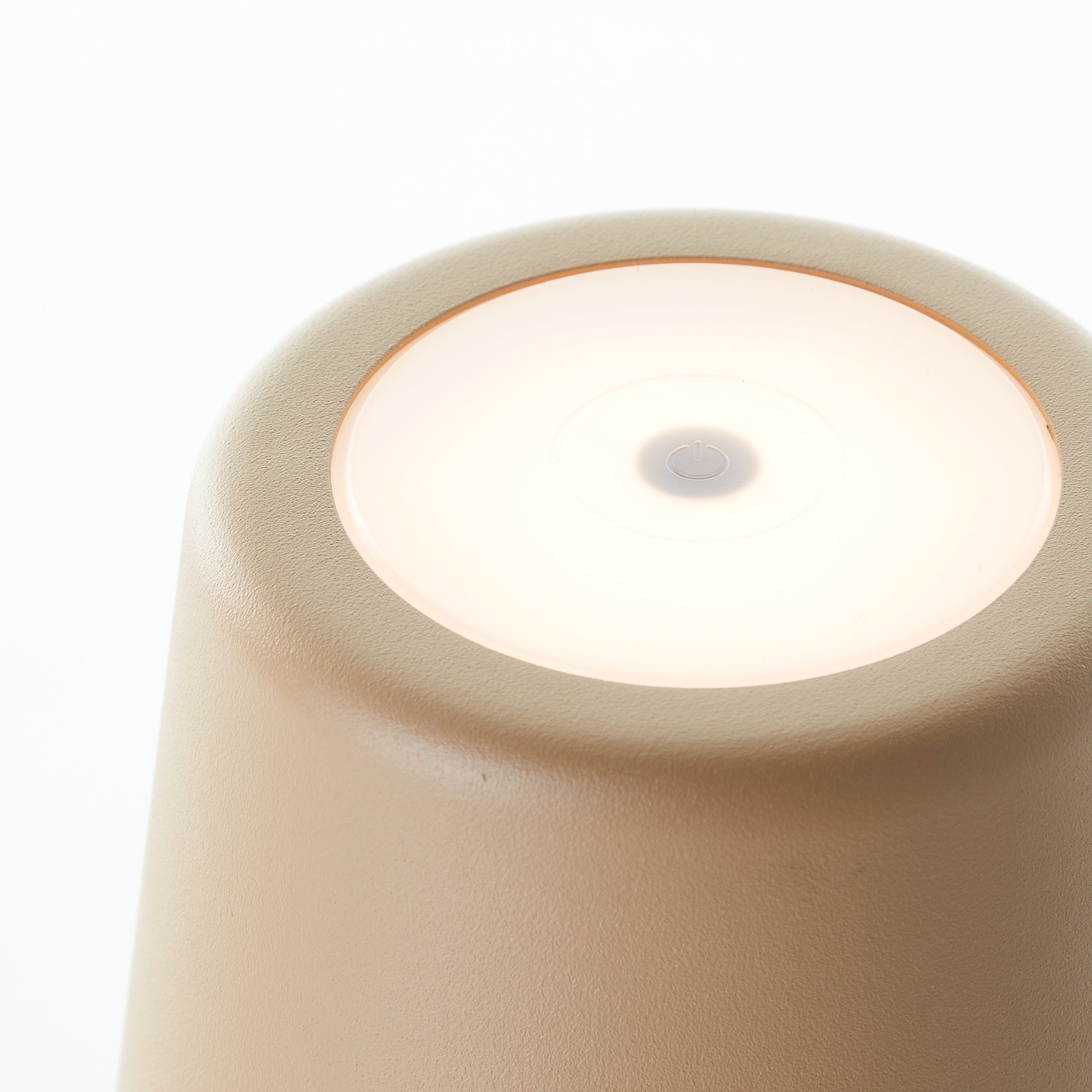 Brilliant Kaami Lampa stołowa ogrodowa LED, 37 cm, kolor cappuccino, matowy metal/złoty bambus, zintegrowana dioda LED 2 W - 9