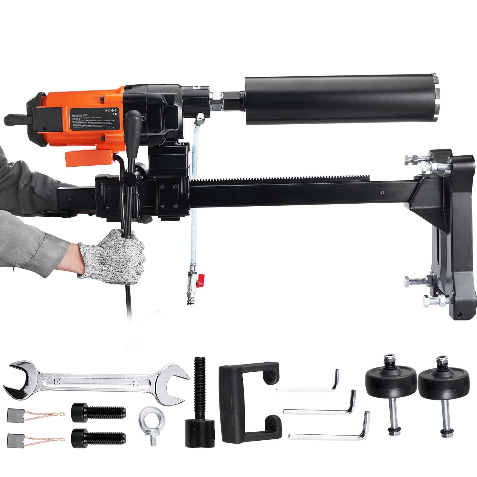 Carotteuse avec support - 2200 W - 2 500 tr/min