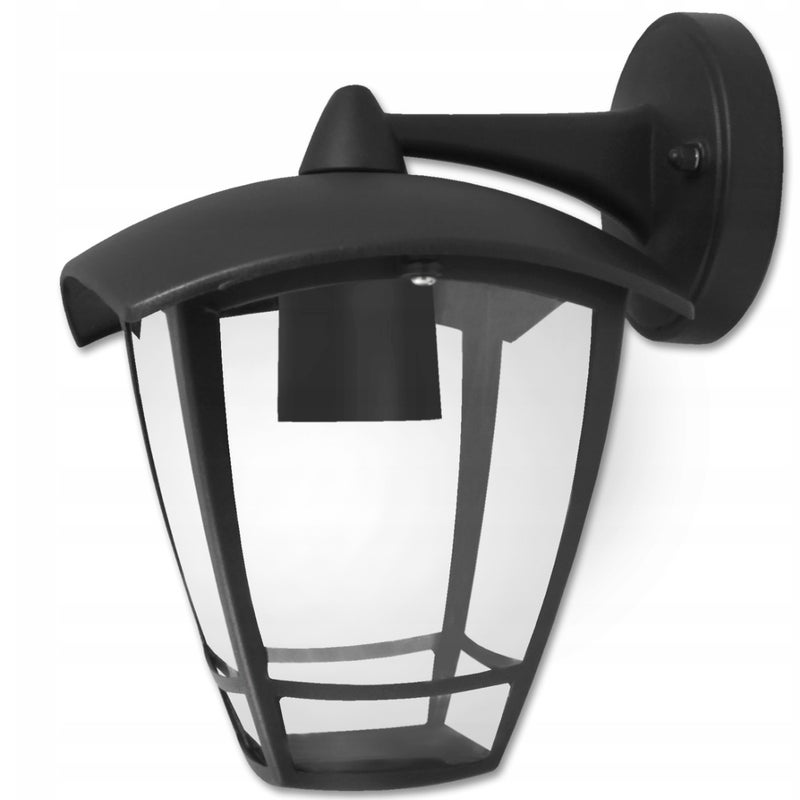 Kinkiet zewnętrzny Niko czarny 1xE27x60W wym: 23,5x17x19 cm IP44 MasterLed