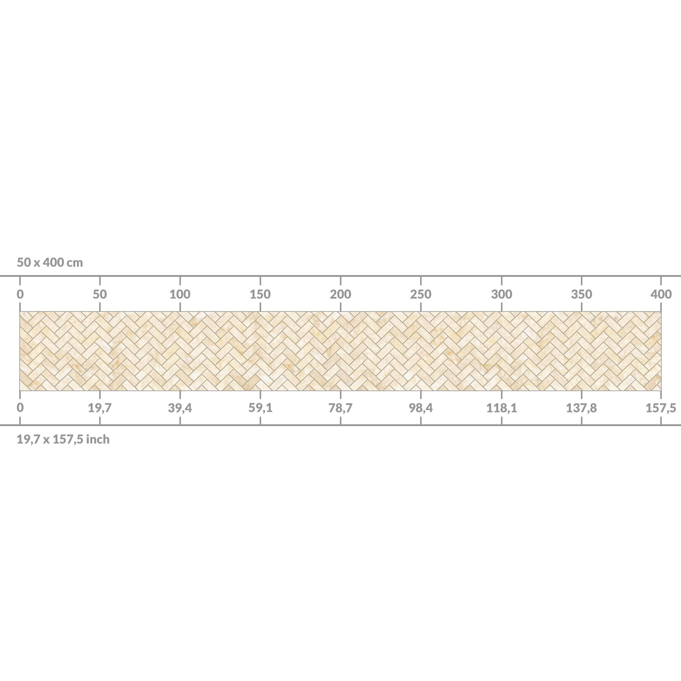Crédence cuisine moderne crédence adhésive imperméable et résistant à l'huile autocollante sur mur et carrelage marbre jointures 100 x 50 cm - 6