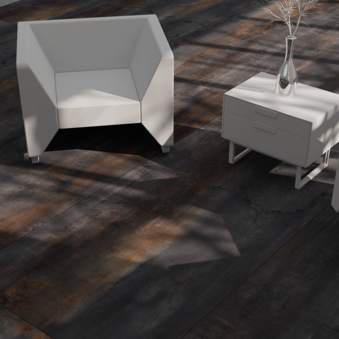 Steelium Nero - Metallo - Piastrelle 60x60 cm 9 mm - EXI 2001 60x60 MATT R9 9 mm - 2