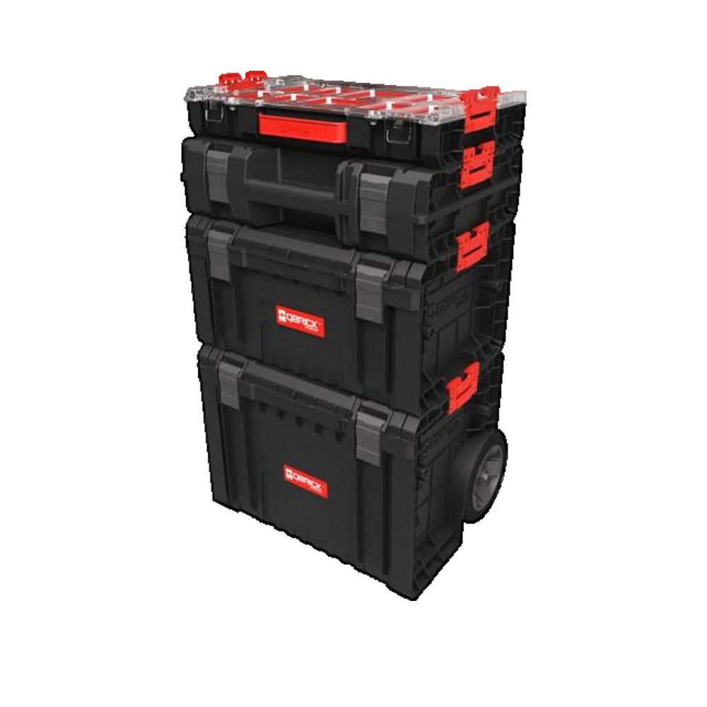 Zestaw modułowych skrzynek na narzędzia Qbrick SYSTÈME PRO SET 3 wytrzymały i ergonomiczny