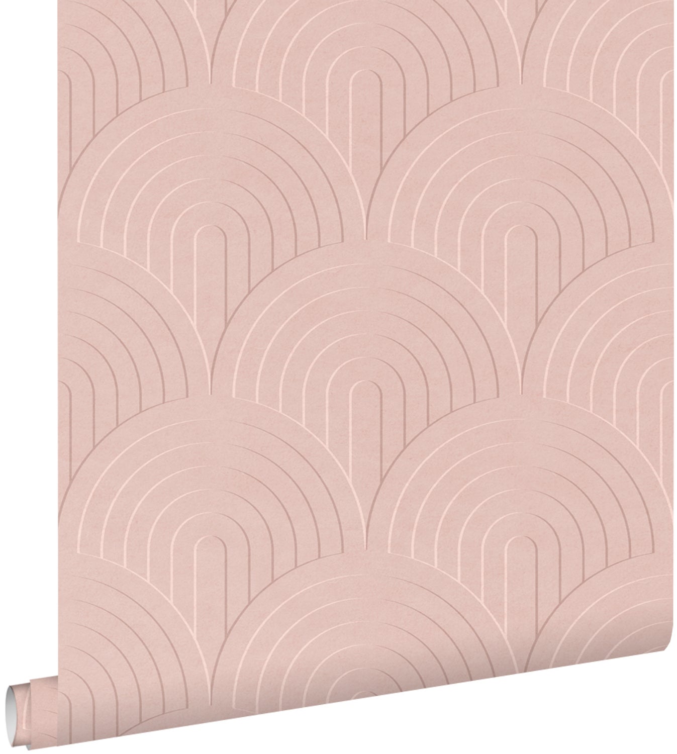 Tapeta Motyw 3D różowym - 53 cm x 10.05 m - ESTAHOME
