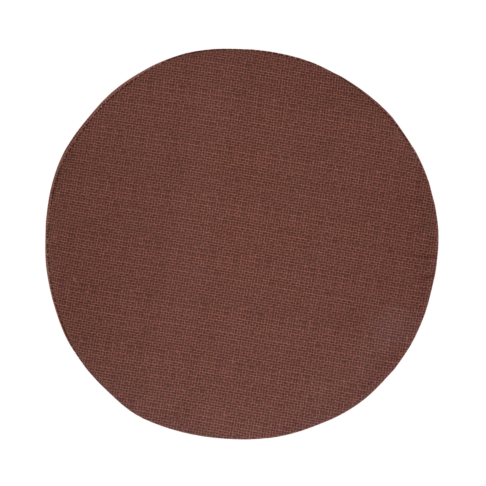 Poduszka na taboret okrągła brązowa 30 × 30 cm PATIO