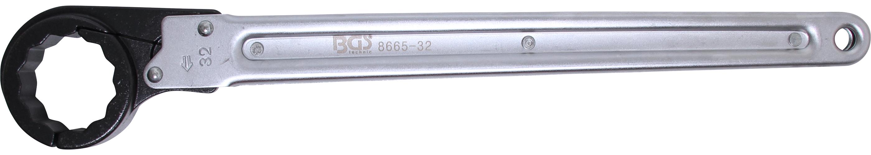 Klucz grzechotkowy do rur BGS 32 mm - 8665-32