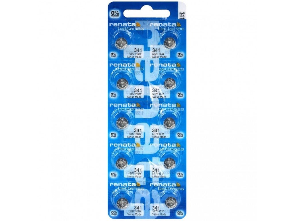 2 Renata 341 SR714SW Batterie Argento 1.55V Orologio Scadenza 2026 - Foto 9