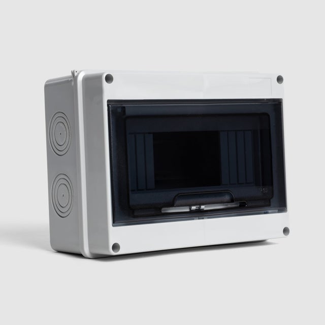 Quadro elétrico de superfície IP65, 8, ABS