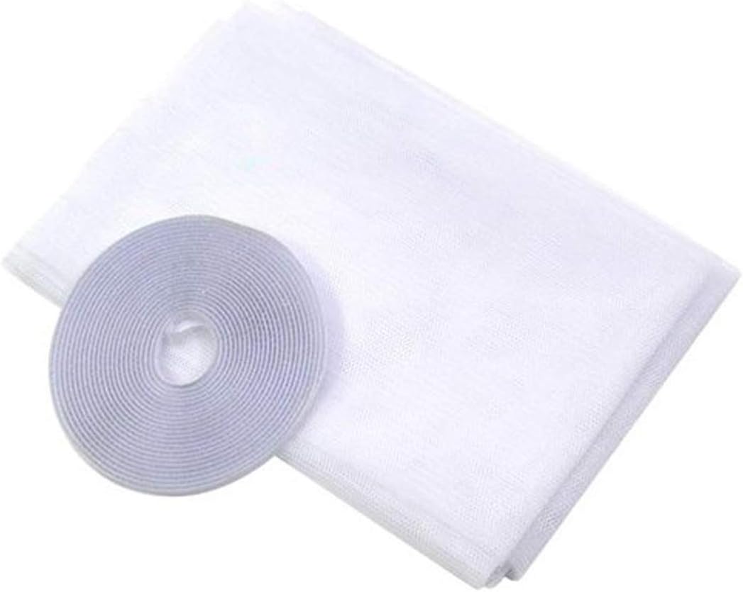 Moskitiera okienna, biała moskitiera okienna, dł. 150 x wys. 150 cm