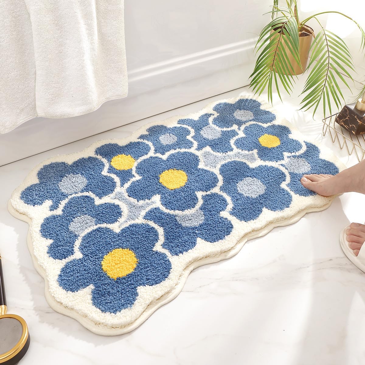 Tapis Salle de Bain Moelleux