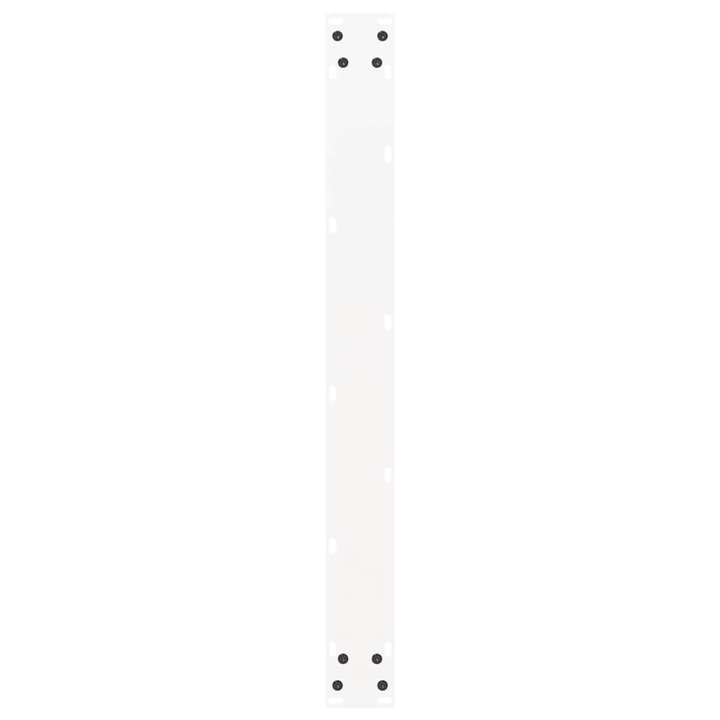 Pieds de table basse forme de U 3 pcs | Pied de meuble blanc 90x(72-73) cm acier CFW337617 - 7