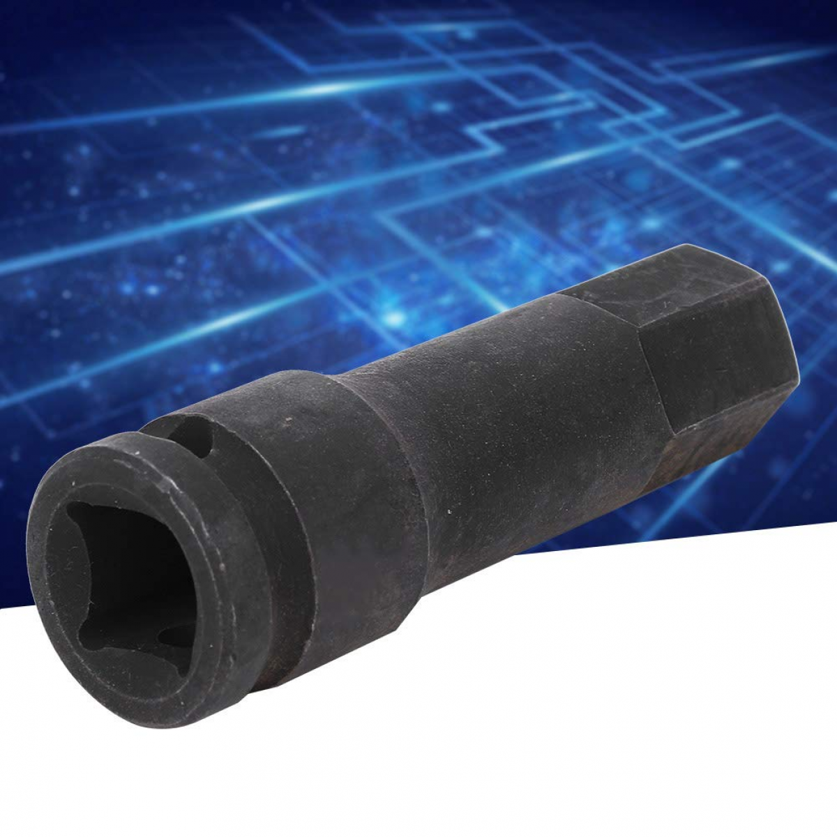 Adaptador de chave de impacto pneumática de soquete sextavado de 1/2 ...