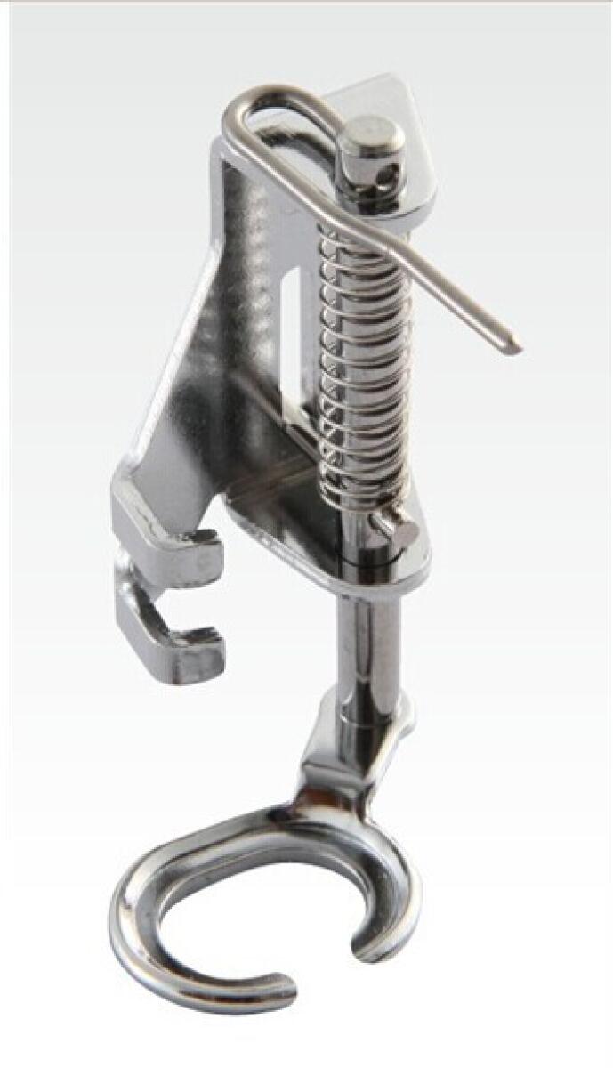 Piedino premistoffa in metallo aperto per quilting libero, adatto a tutti i piedini premistoffa a bassa pressione delle macchine da cucire di marche - 4