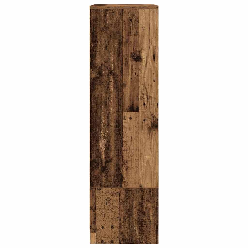 Maison Exclusive - Armario con cajón de madera vieja 55,5x34x119,5 cm - 7