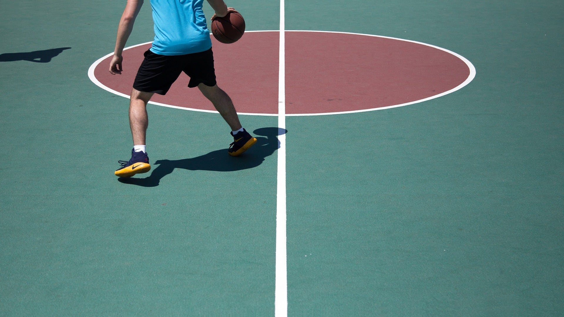 Pittura per pavimenti esterni ed interni e campi sportivi 4L, VERDE - 3