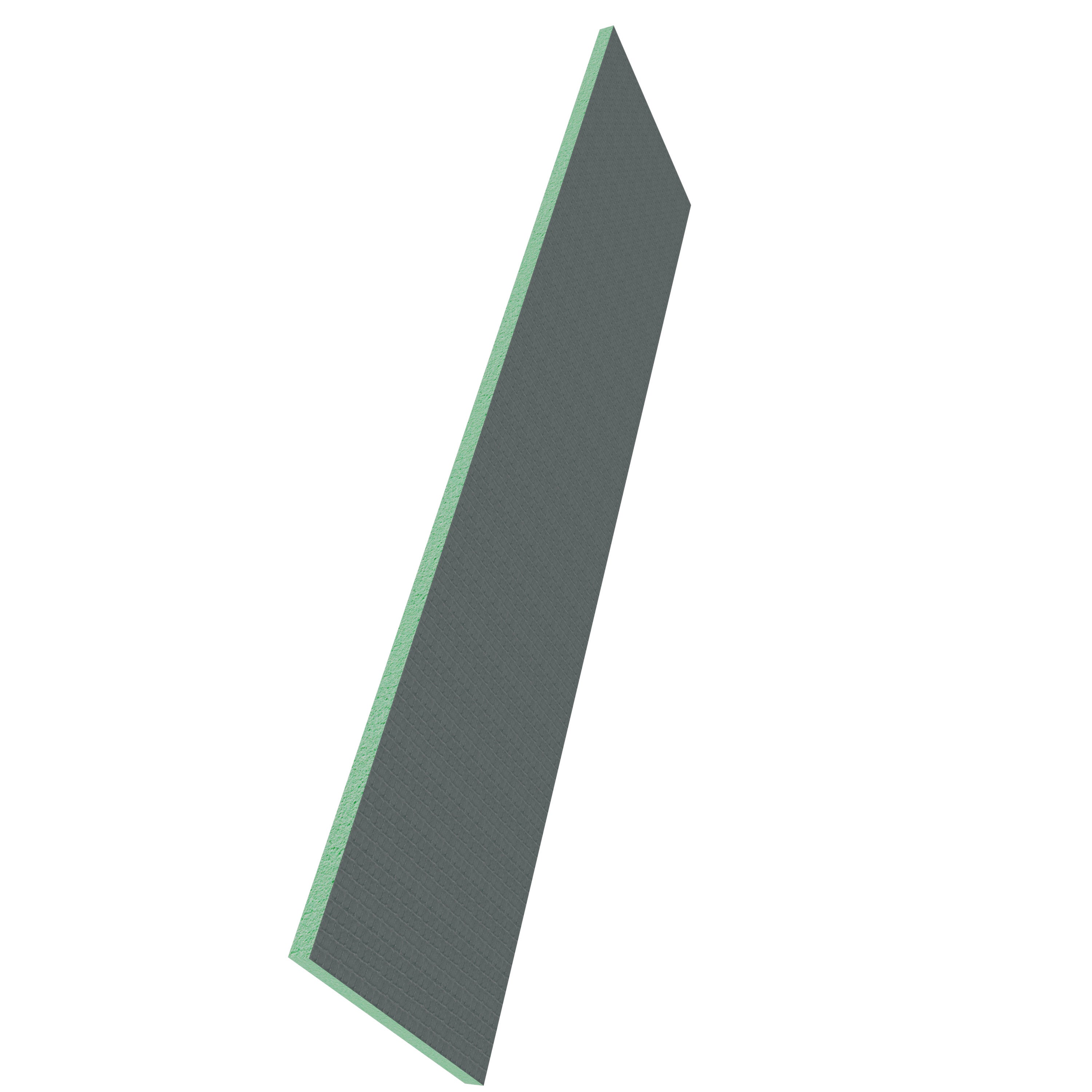 Panneau de construction à carreler - 250 x 60cm - Ép.40mm - Pack de 4 panneaux à carreler - Protection contre l'humidité - 3