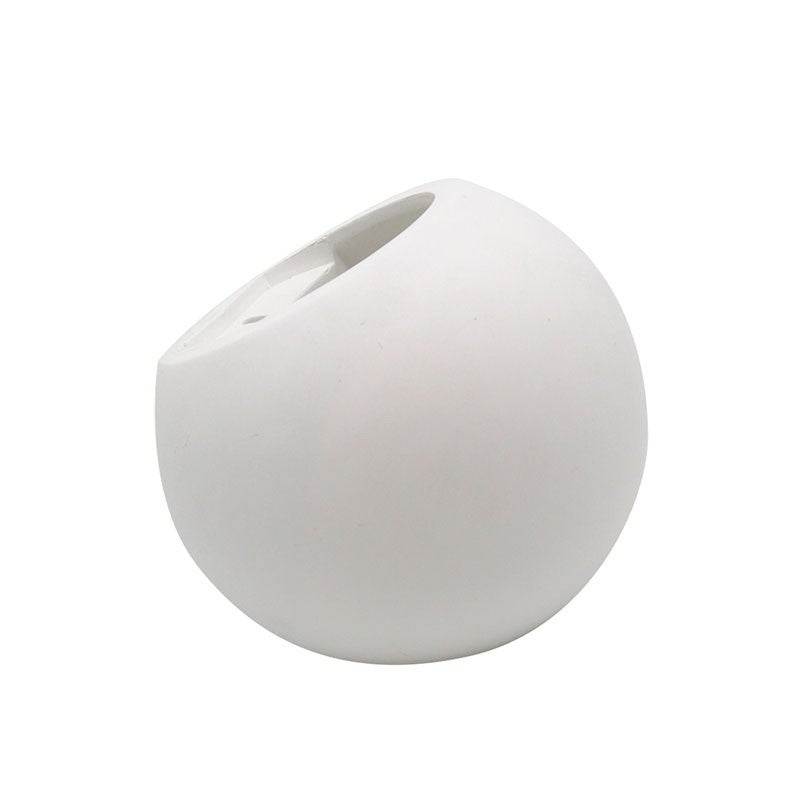 Applique Lampada Murale Palla Gesso LED G9 Doppia Emissione Luminosa 230V - 6