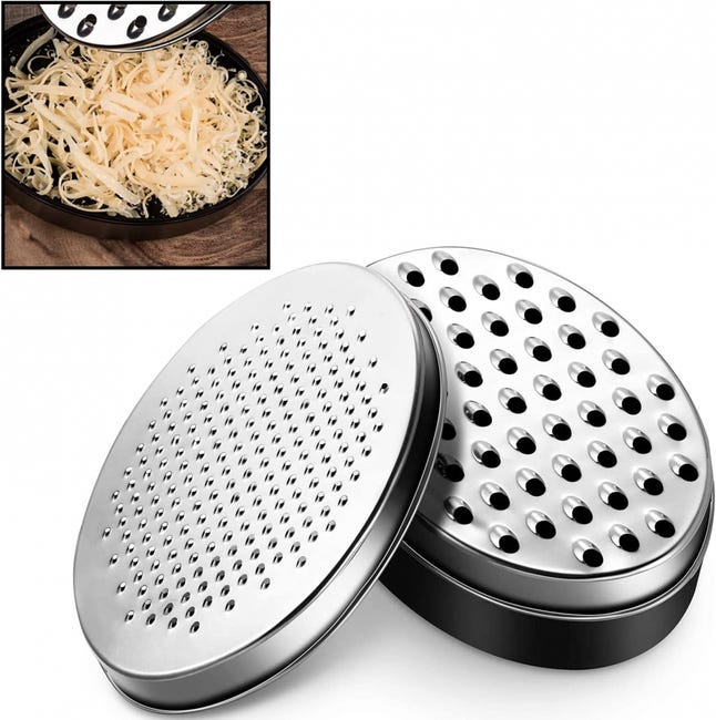 Gadget de Cuisine - Grattugia per formaggio limone, con contenitore per conservare gli alimenti, perfetta per formaggio o cheddar dolce, zenzero, verdure, burro, cioccolato e muscata Gadget de Cuisine - Grattugia per formaggio limone, con contenitore per conservare gli alimenti, perfetta per formaggio o cheddar dolce, zenzero, verdure, burro, cioccolato e muscata