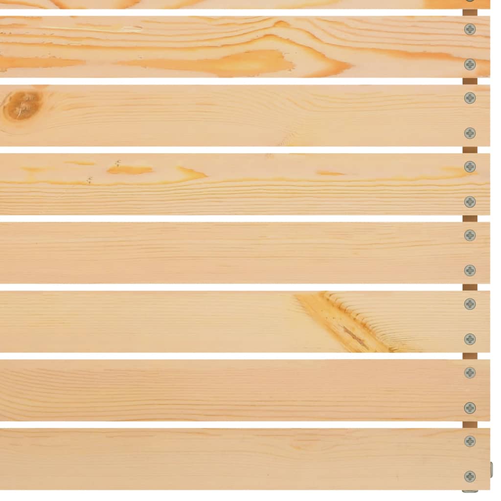 Salon de jardin 3 pcs bois massif de pin vidaXL - 7