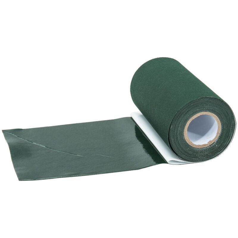 Taśma ze sztucznej trawy - idealna do dekoracji ogrodu, ścian i krajobrazu - 15 cm x 15 m, zielona