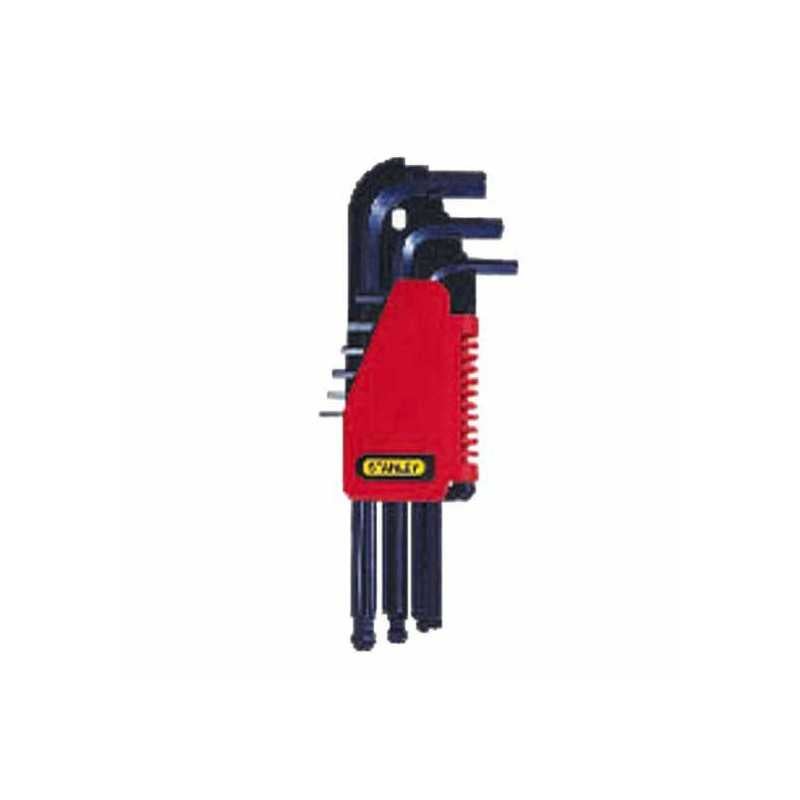 STANLEY 0-69-256 Set di 9 Chiavi per Valvole a Sfera 1,5-10 mm
