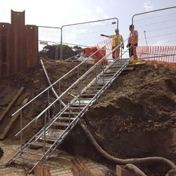 Escalier 18 marches - Hauteur à franchir max. 4.16m - SAFETY-STAIRS/18 - 6