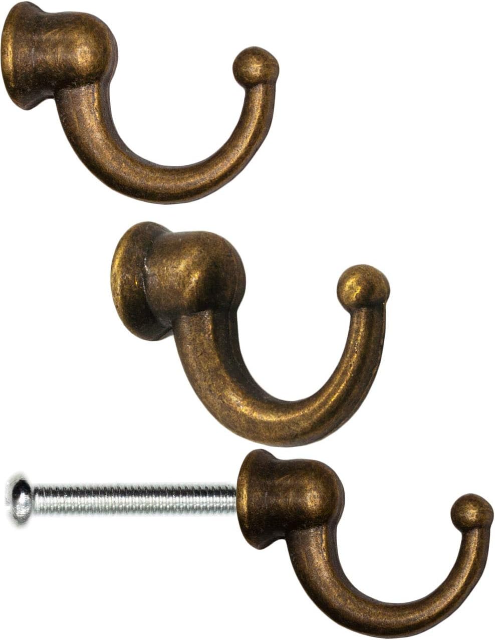 Gancho De Pared De Hierro Fundido Forma De Lirio – Estilo Campestre Para Toallas Y Albornoces