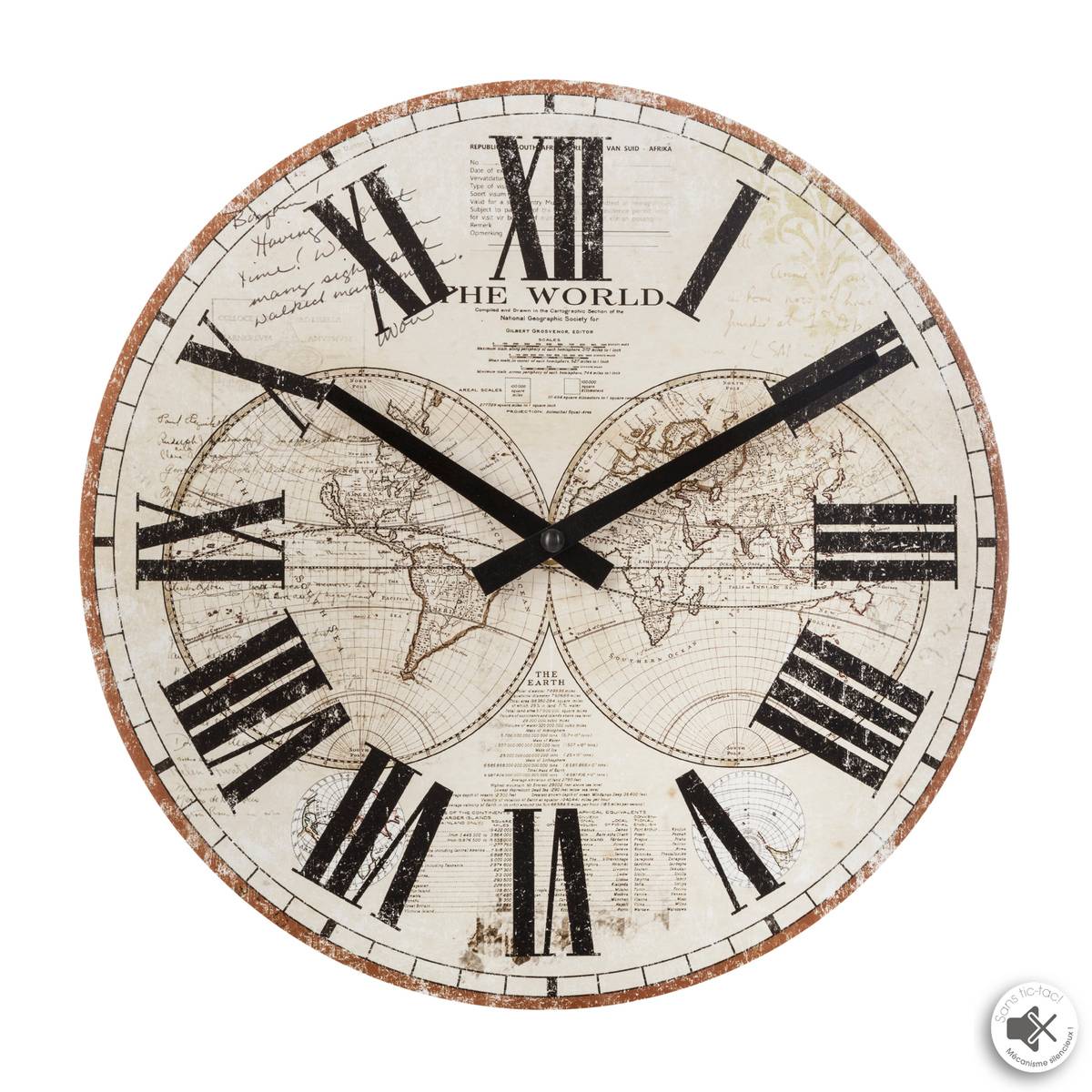 Orologio clarisse d28cm - Atmosphera créateur d'intérieur