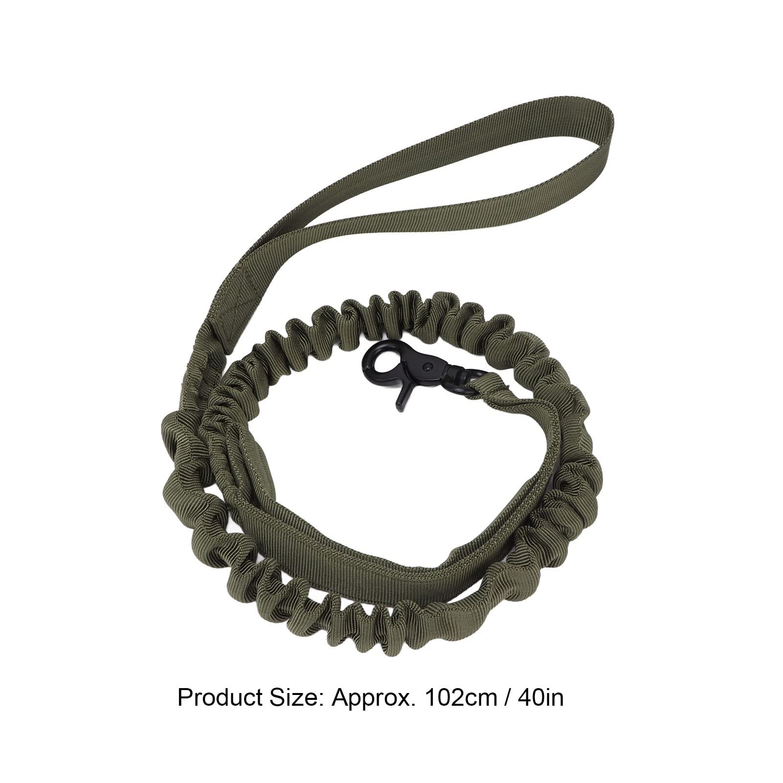 Coleira para cães, resistente ao desgaste, fácil controle, elasticidade fornece ductilidade, coleira militar para animais de estimaç - 6