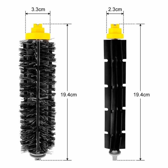Ricambi per iRobot Roomba Combo 1138 - Filtri, spazzole rotanti, panno di pulizia Ricambi per iRobot Roomba Combo 1138 - Filtri, spazzole rotanti, panno di pulizia