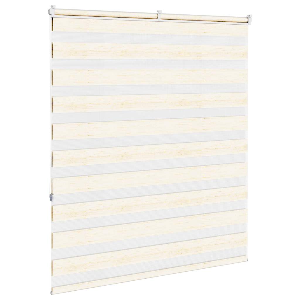 Estor cebra beige mármol tejido ancho 120,9 cm poliéster - 4