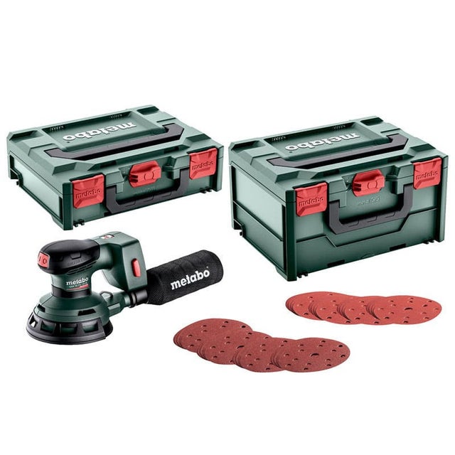 Ponceuse excentrique 18V Ø125 mm (Produit seul) SXA 18 LTX 125 BL avec accessoires dans metabox - METABO 691200000