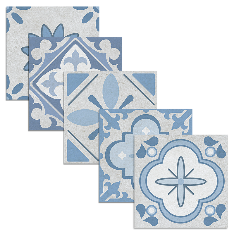 Piastrella da Pavimento Opaco CERTECA MONSERRATE Effetto Idraulico Blu | 33,5x33,5 (Confezione da 13 unità = 1,46 m2) - 2