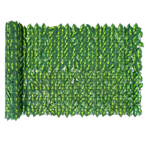 Recinzione Privacy Edera Artificiale Anti UV - 325x152 Cm (5,3 M²) - Schermo Verde Per Giardino, Balcone E Pareti, Facile Da Tagliare E Installare - 2