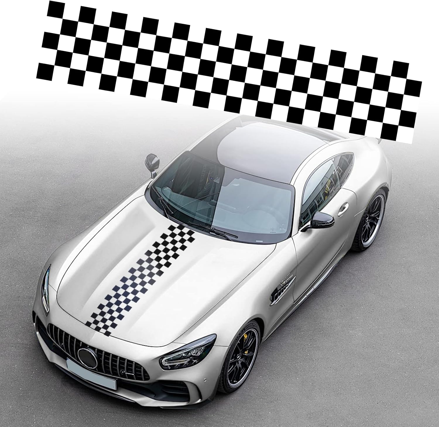 Coppia Di Strisce Cofano - Colore Nero - MINI WORKSHOP - Foto 4