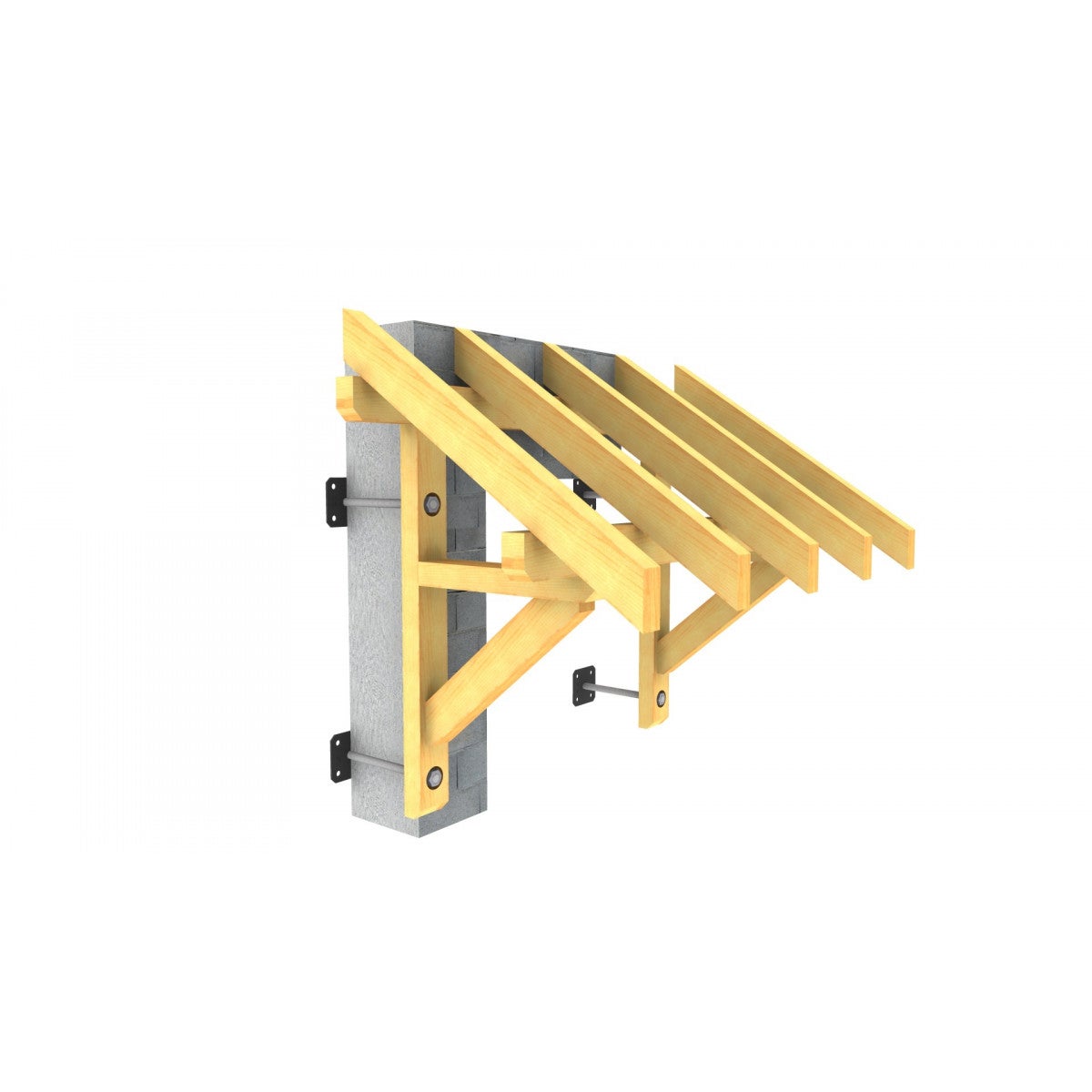 Rondelle carrée CL 100x100mm - ep 4mm - 4